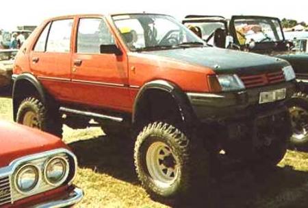 205 Monster Truc de chez Jacky la voiture lol !!!